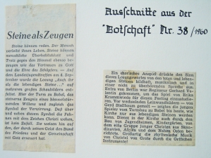 19. Landesjugendtreffen im Sachsenhain / Verden (04.09.1960) - Zeitungsartikel