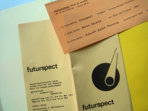 Ausstellung "futurspect" (12.-25.05.1971)