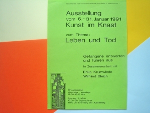 Ausstellung Kunst im Knast - Plakat