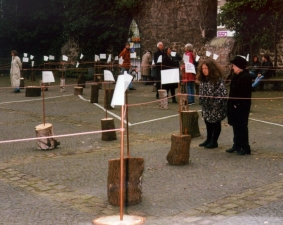 Installation Auferstehung (05.04.98) - Fotogalerie