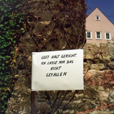 Installation Auferstehung (05.04.98) - Fotogalerie