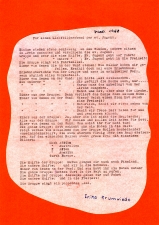 Spieltext Zu Aktivitäten der Ev. Jugend, Anspiel (1958)